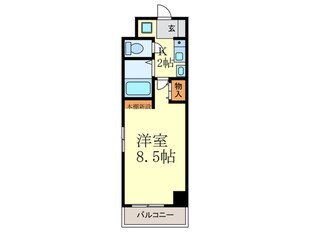 アスカ聚楽の物件間取画像